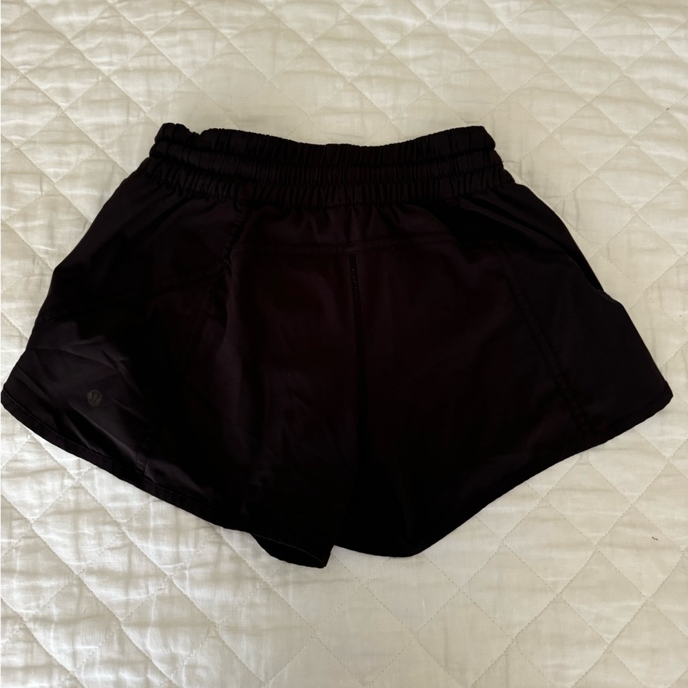 Lululemon black workout shorts